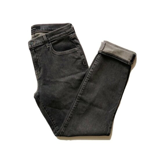 J Brand Womens Denim Gray Johnny Cropped Jeans Size 25 Obecura JB001564 - Picture 6 of 11